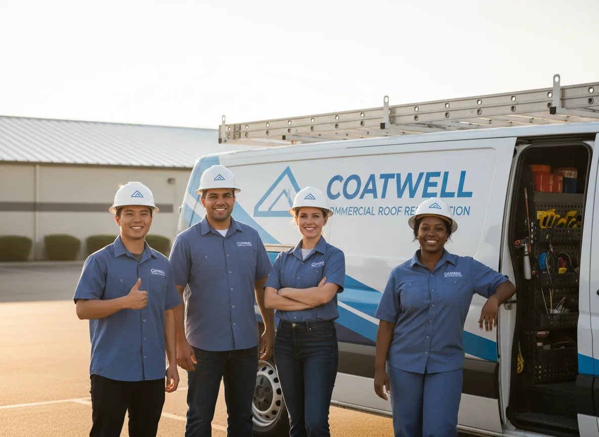 Commercial roof coating company in Secretary, MD